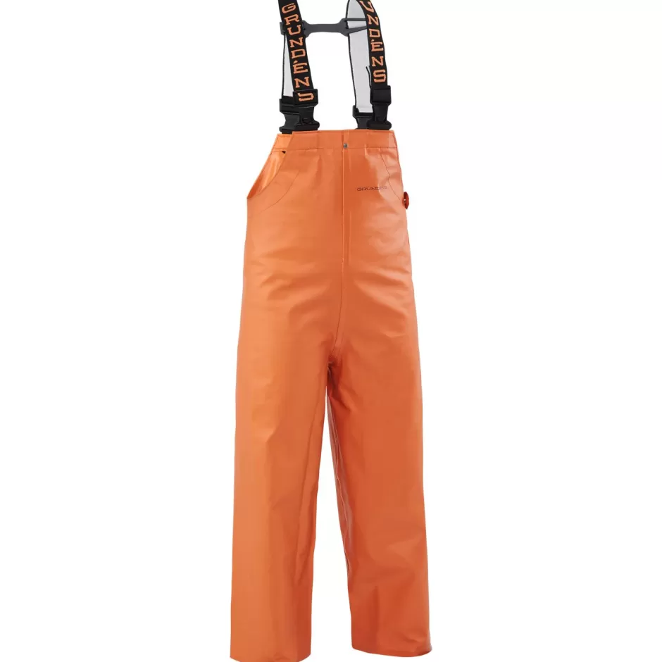 Kid's Grundéns Children's Clipper 117 Sport Fishing Bib Pant Orange